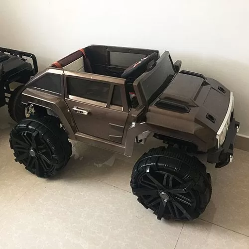 Детский электромобиль джип M 3570 EBLRS-17 HUMMER шоколадный фото 2 Детский электромобиль Hummer 3570 EBLRS-17 фото 2