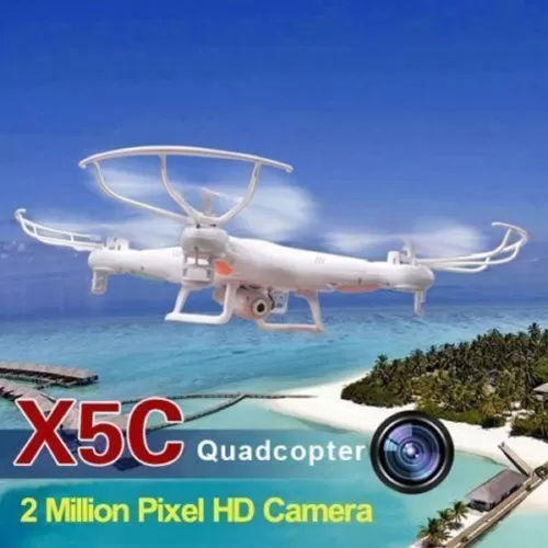 Зображення товару Квадрокоптер Syma X5C (G113639): камера 2 Mpx, пульт 2.4G, 4 канали, 360° (TB) на Raspashonka.ua фото 2
