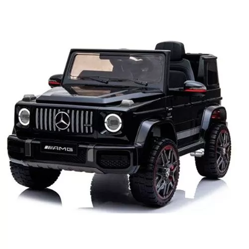 Дитячий електромобіль джип M 4179 EBLRS-2 MERCEDES чорний фото 4