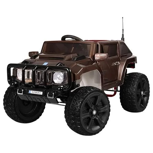 Детский электромобиль джип M 3570 EBLRS-17 HUMMER шоколадный фото 3 Детский электромобиль Hummer 3570 EBLRS-17 фото 3