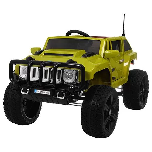 Детский электромобиль джип M 3570 EBLR-10 HUMMER зеленый фото 6 Детский электромобиль Hummer 3570 EBLR-10 фото 6