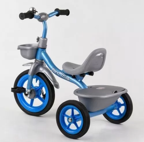 Картинка товара Трехколесный велосипед Best Trike BS-2478 (1), резиновые колеса, звонок, 2 корзины: СЕРО-ГОЛУБОЙ на Raspashonka.ua фото 3 Картинка товара Трехколесный велосипед Best Trike BS-2478 (1), резиновые колеса, звонок, 2 корзины: СЕРО-ГОЛУБОЙ на Raspashonka.ua фото 3