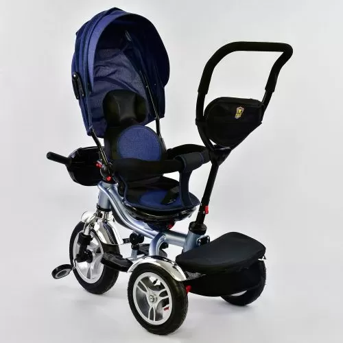 Фото детский 3-х колесный велосипед best trike 5890 - 9367: надувные колеса, поворотное сиденье, складной руль, пульт, фара, цвет - синий - Raspashonka.ua фото 4 Картинка товара Детский 3-х колесный велосипед BEST TRIKE 5890 - 9367: надувные колеса, поворотное сиденье, складной руль, пульт, фара, цвет - синий на Raspashonka.ua фото 4