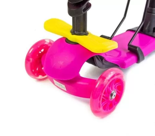 Картинка товара Самокат Scooter "Пчелка" 5in1 Pink (697646574) на Raspashonka.ua фото 4 Картинка товара Самокат Scooter "Пчелка" 5in1 Pink (697646574) на Raspashonka.ua фото 4
