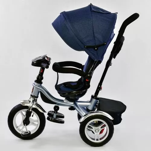 Фото детский 3-х колесный велосипед best trike 5890 - 9367: надувные колеса, поворотное сиденье, складной руль, пульт, фара, цвет - синий - Raspashonka.ua фото 6 Картинка товара Детский 3-х колесный велосипед BEST TRIKE 5890 - 9367: надувные колеса, поворотное сиденье, складной руль, пульт, фара, цвет - синий на Raspashonka.ua фото 6