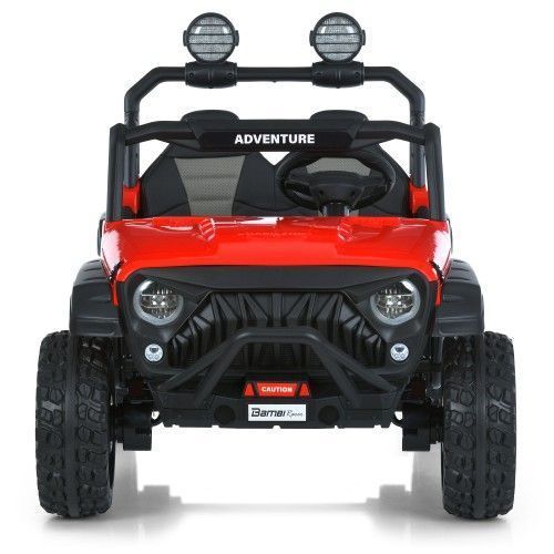 Дитячий електромобіль джип Джип M 6206EBLR-3(24V) BAMBI червоний фото 9