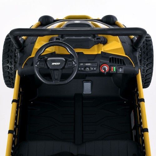 Дитячий електромобіль джип Джип M 6208 EBLR-6(24V) BAMBI оранжевий фото 7 Дитячий електромобіль джип Джип M 6208 EBLR-6(24V) BAMBI оранжевий фото 7