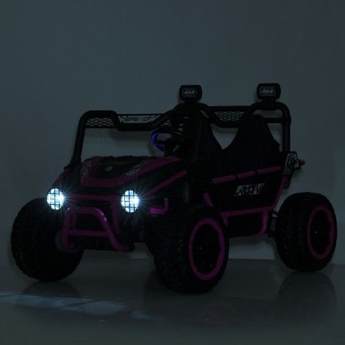 Дитячий електромобіль джип Джип M 6208 EBLR-5(24V) BAMBI зелений фото 10