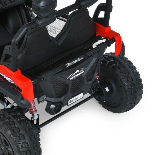 Дитячий електромобіль джип Джип M 6206EBLR-3(24V) BAMBI червоний фото 7