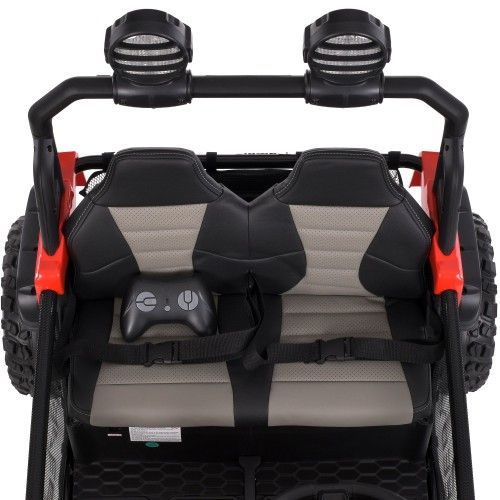 Дитячий електромобіль джип Джип M 6206EBLR-3(24V) BAMBI червоний фото 5