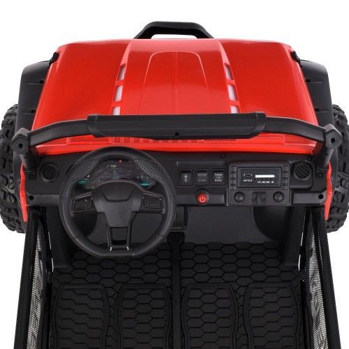 Дитячий електромобіль джип Джип M 6206EBLR-3(24V) BAMBI червоний фото 4