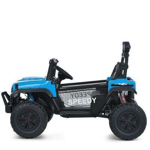 Дитячий електромобіль джип M 6206 EBLR-4(24V) BAMBI синій фото 6 Дитячий електромобіль джип M 6206 EBLR-4(24V) BAMBI синій фото 6