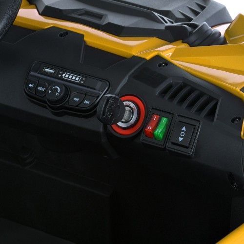 Дитячий електромобіль джип Джип M 6208 EBLR-6(24V) BAMBI оранжевий фото 9 Дитячий електромобіль джип Джип M 6208 EBLR-6(24V) BAMBI оранжевий фото 9