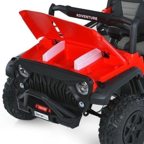 Дитячий електромобіль джип Джип M 6206EBLR-3(24V) BAMBI червоний фото 8