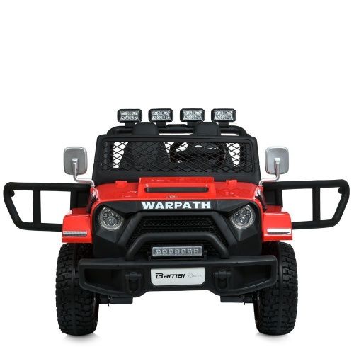 Картинка товара Детский электромобиль M 6108 EBLR-3(24V) BAMBI RACER: двухместный, 24V 7A, 4x90W, кожа - КРАСНЫЙ на Raspashonka.ua фото 5