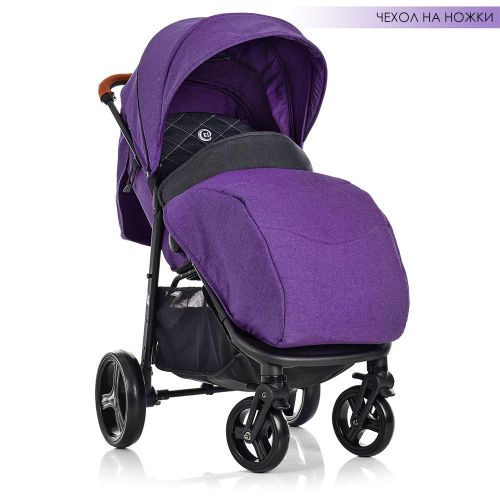 Картинка товара Коляска прогулочная ME 1024L X4: EVA колеса - VIOLET на Raspashonka.ua фото 4