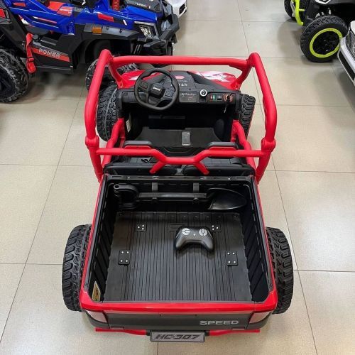 Картинка товара Детский грузовой электромобиль M 6014 EBLR-3(24V), BAMBI RACER: 24V 10А, пульт 2,4G, 4*75W, EVA - КРАСНЫЙ на Raspashonka.ua фото 4