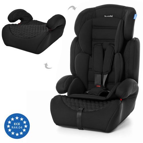 Картинка товара Автокресло BAMBI M 3546-5: группа I / II / III, 2 в 1  - ЧЕРНОЕ на Raspashonka.ua фото 2