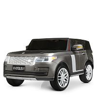Детский электромобиль джип M 4197 EBLRS-11 LAND ROVER серый