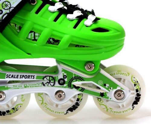 Картинка товара Ролики Scale Sports LF 905 Green (29-33) (Код: 1352221227-S) на Raspashonka.ua фото 4