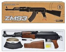 Автомат детский металлический на пульках ZM93