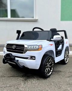 Дитячий електромобіль M 5101 EBLR-1, BAMBI RACER: пульт 2.4G, мотори 80W, 6 км/год, 12V 7А - БІЛИЙ