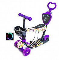 Фото анонса самокат scooter 5in1 "violet flowers" (1954264907) от интернет магазина Raspashonka.ua