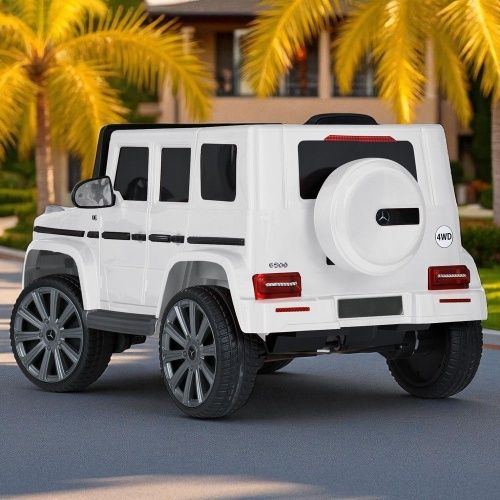 Детский электромобиль джип М 5803 EBLR-1 MERCEDES белый фото 3 Детский электромобиль джип М 5803 EBLR-1 MERCEDES белый фото 3