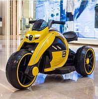 Фото анонса детский мотоцикл bambi m 4134 a-6: 1x12v 9a, 50w, 5 км/ч - желтый от интернет магазина Raspashonka.ua