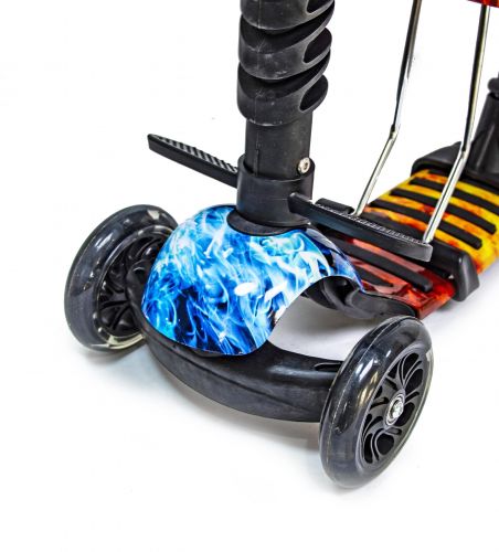 Картинка товара Самокат 5in1 "Божья коровка" Fire&Ice с бортиком (1486655214) на Raspashonka.ua фото 4