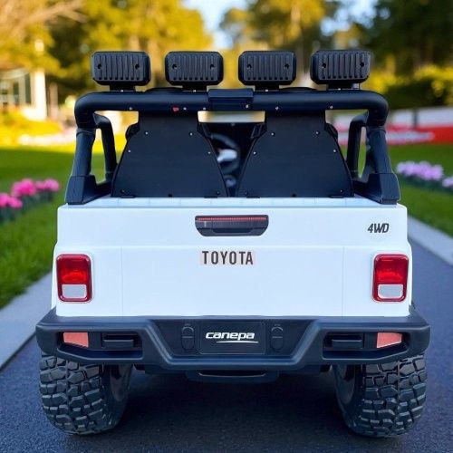 Картинка товара Детский электромобиль M 4968 EBLR-1(24V) TOYOTA LAND CRUISER: 24V, 320W, 10км/ч - БЕЛЫЙ на Raspashonka.ua фото 4