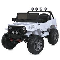 Детский электромобиль джип M 6069 EBLR-1(24V) BAMBI RACER белый