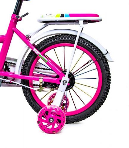 Картинка товара Детский велосипед 16 дюймов "SHENGDA" PINK T18, ручной и дисковый тормоз (1866637634) на Raspashonka.ua фото 4