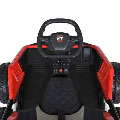 Детский электромобиль джип M 5765 EBLR-3 BAMBI RACER красный фото 6