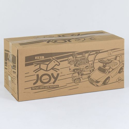 Картинка товара Детская машина-толокар JOY 809 W-5566 (4): РУССКОЕ ОЗВУЧИВАНИЕ, съемный защитный бампер, багажник, КРАСНАЯ на Raspashonka.ua фото 3