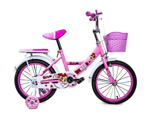 Картинка товара Детский велосипед 16 дюймов "SHENGDA" PASTEL PINK T18, ручной и дисковый тормоз (1555565234) на Raspashonka.ua фото 3