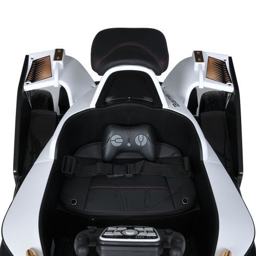 Детский электромобиль M 5051 EBLR-1 BAMBI RACER белый  фото 7