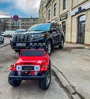 Фото анонса детский электромобиль m 4968 eblr-3(24v) toyota land cruiser: 24v, 320w, 10км/ч - красный от интернет магазина Raspashonka.ua