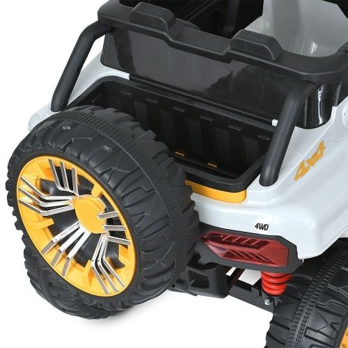 Дитячий електромобіль джип M 5821EBLR-1(24V) BAMBI RACER білий фото 13
