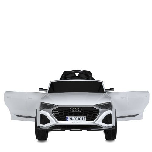 Детский электромобиль джип M 5899 EBLR-1 AUDI серый фото 4