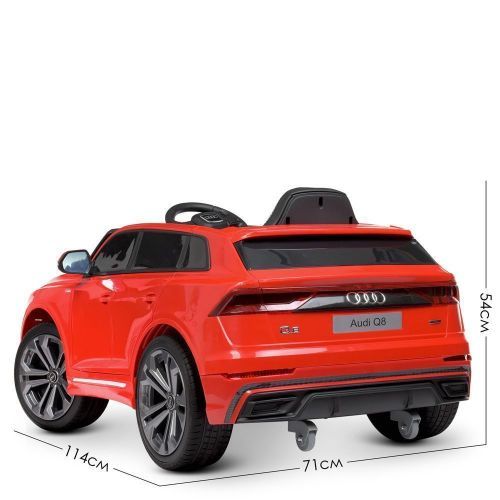 Детский электромобиль M 4528 EBLR-3 AUDI красный  фото 10