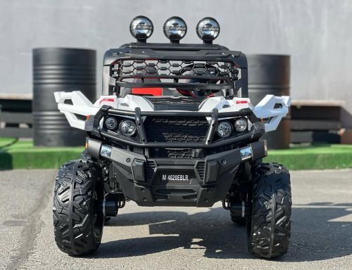 Детский электромобиль джип M 4620 EBLR-1 BAMBI RACER белый фото 25