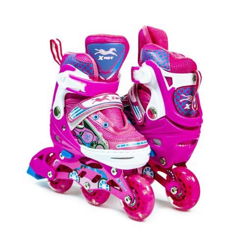 Картинка товара Ролики "3-wheels" Pink (27-30) (Код: 960682245) на Raspashonka.ua фото 2