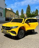 Детский электромобиль джип M 5027 EBLR-6 MERCEDES EQA 250 желтый