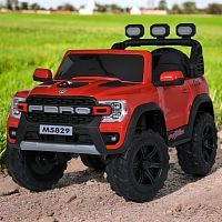 Фото анонса детский электромобиль m 5829 eblr-3, bambi racer: 180w, 12v 9a, 4x4, 7 км/ч, eva, кожа, 2.4g - красный от интернет магазина Raspashonka.ua
