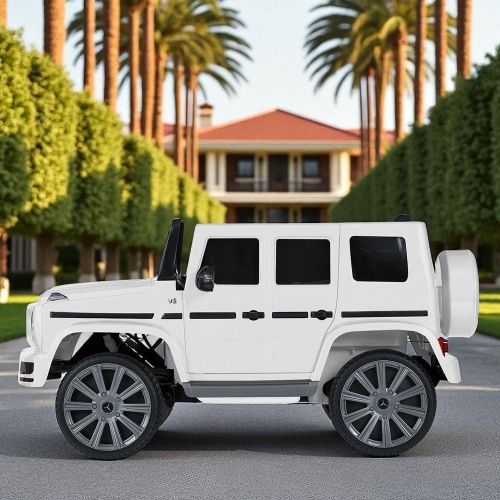 Детский электромобиль джип М 5803 EBLR-1 MERCEDES белый фото 5 Детский электромобиль джип М 5803 EBLR-1 MERCEDES белый фото 5