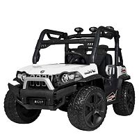 Детский электромобиль джип M 4269 EBLR-1 BUGGY белый