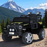 Детский электромобиль джип M 5103 EBLR-2 JEEP черный