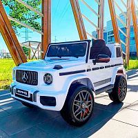 Детский электромобиль джип M 4180 EBLR-1 MERCEDES белый
