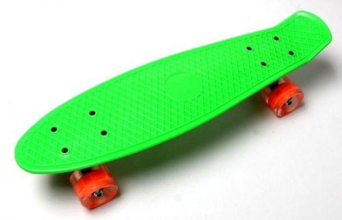 Картинка товара Penny Board 22" Green Светящиеся колёса! (657503612) на Raspashonka.ua фото 3